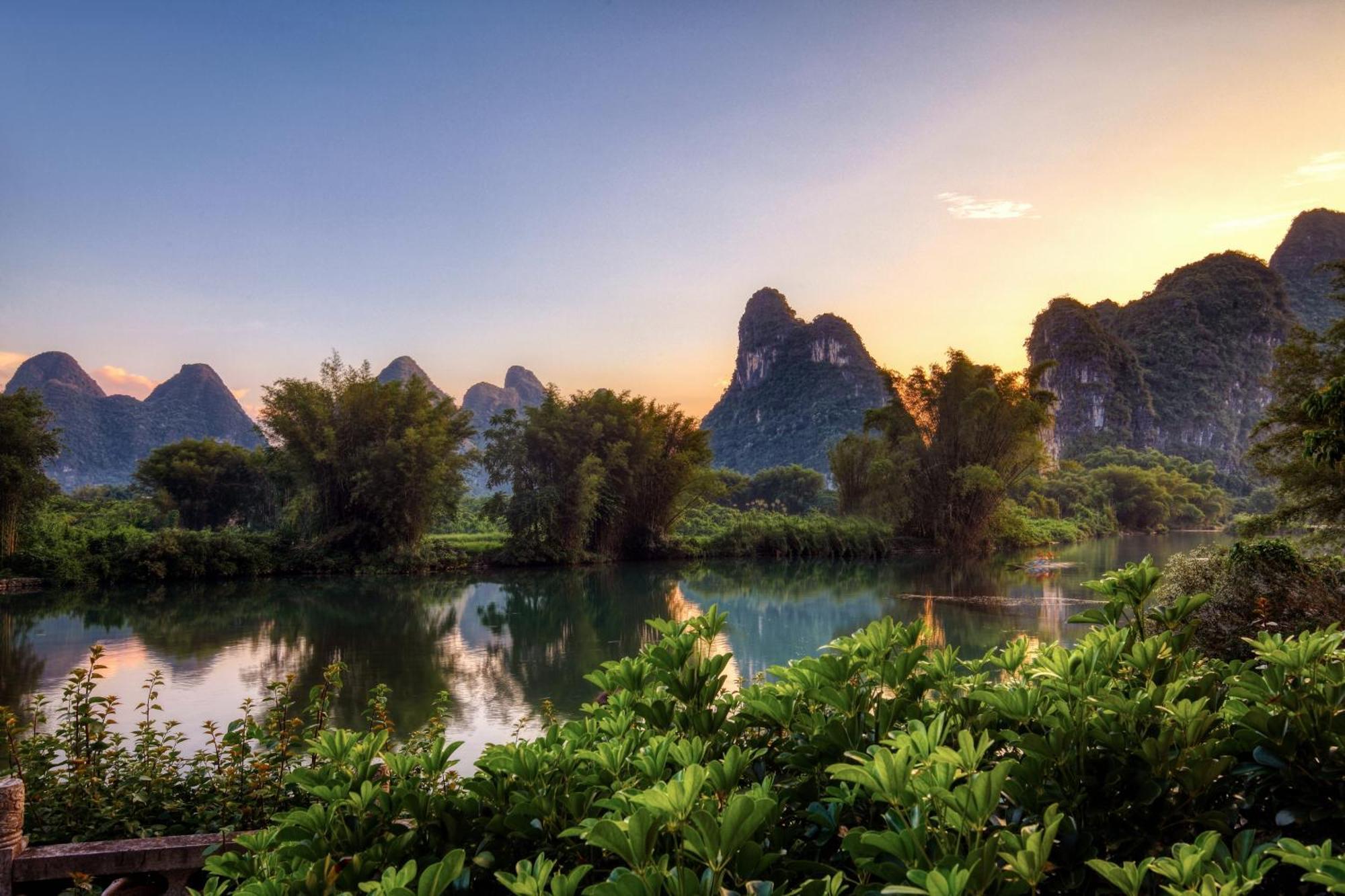 Hotel Yangshuo Mountain Retreat Zimmer foto