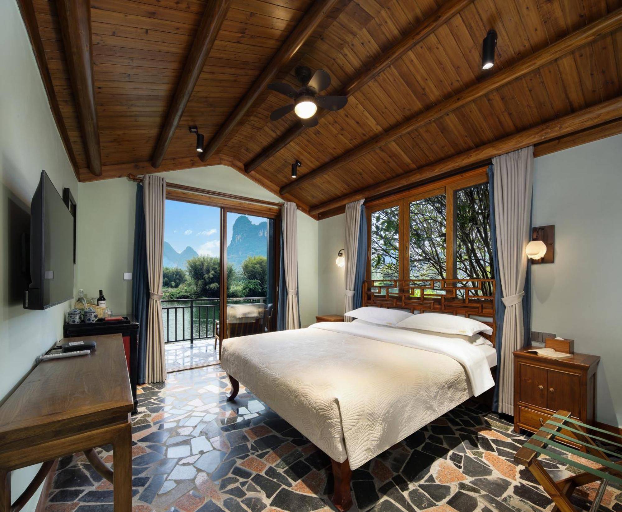 Hotel Yangshuo Mountain Retreat Exterior foto