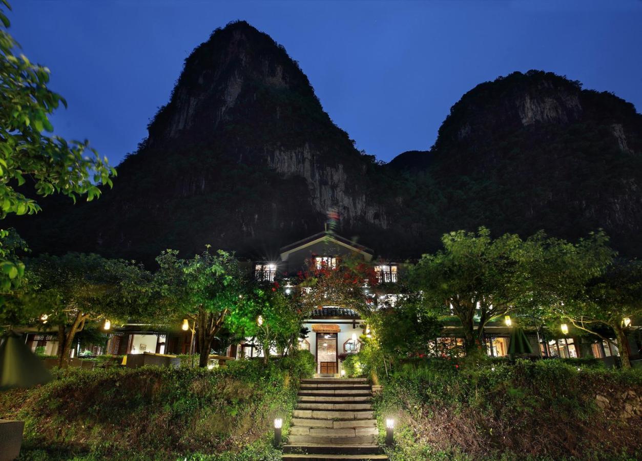 Hotel Yangshuo Mountain Retreat Exterior foto